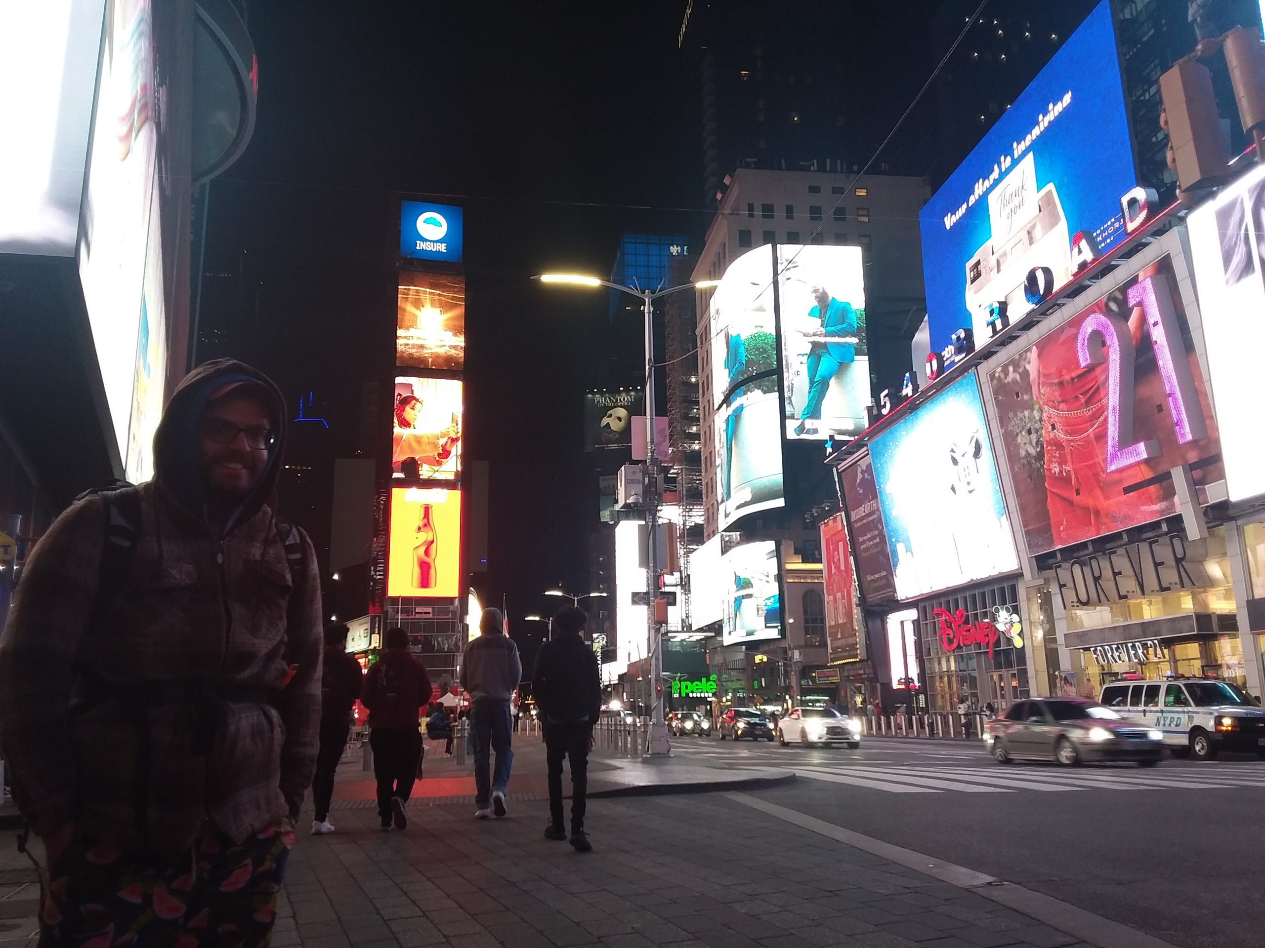Times square nuit