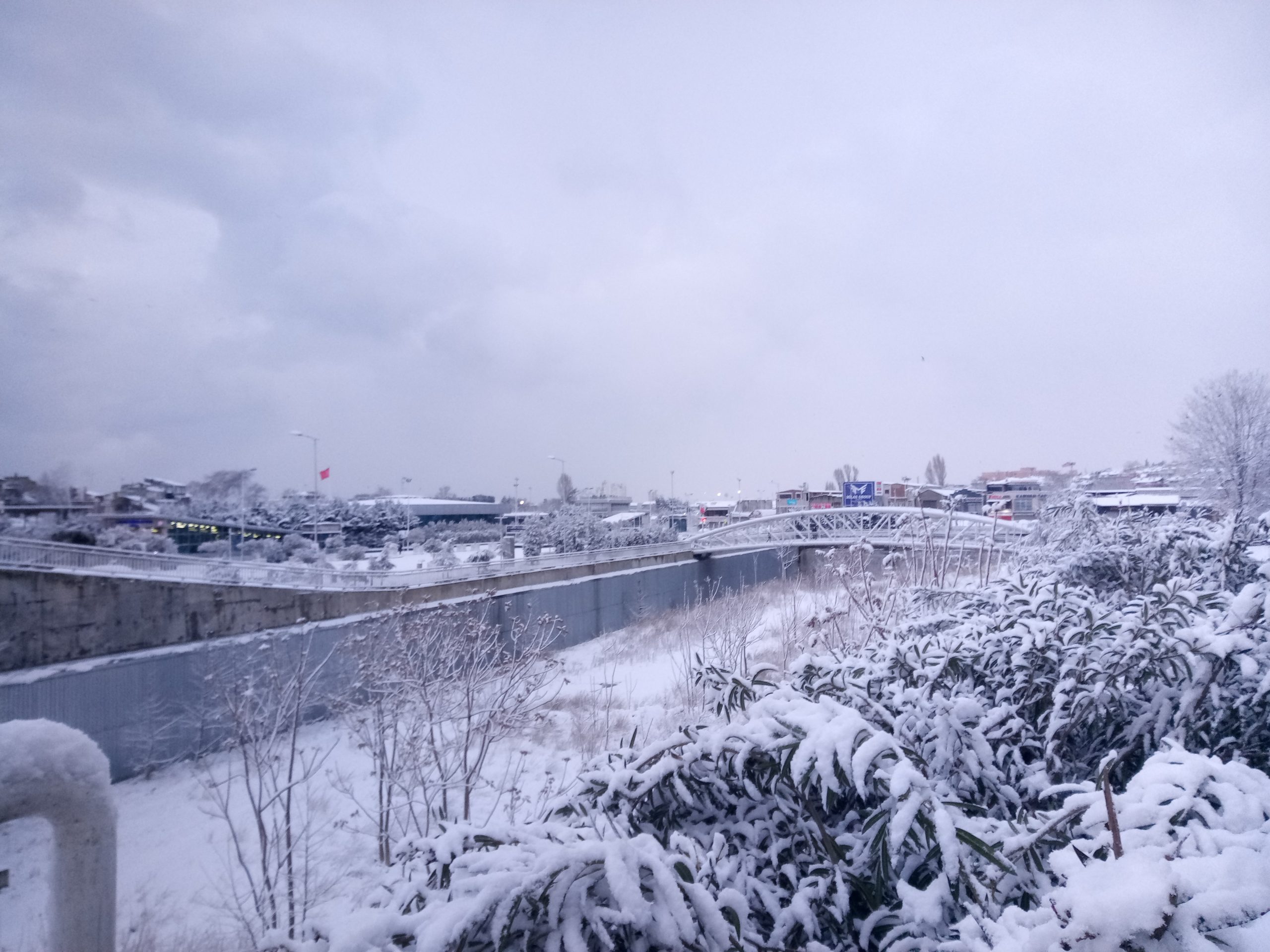 Istanbul neige